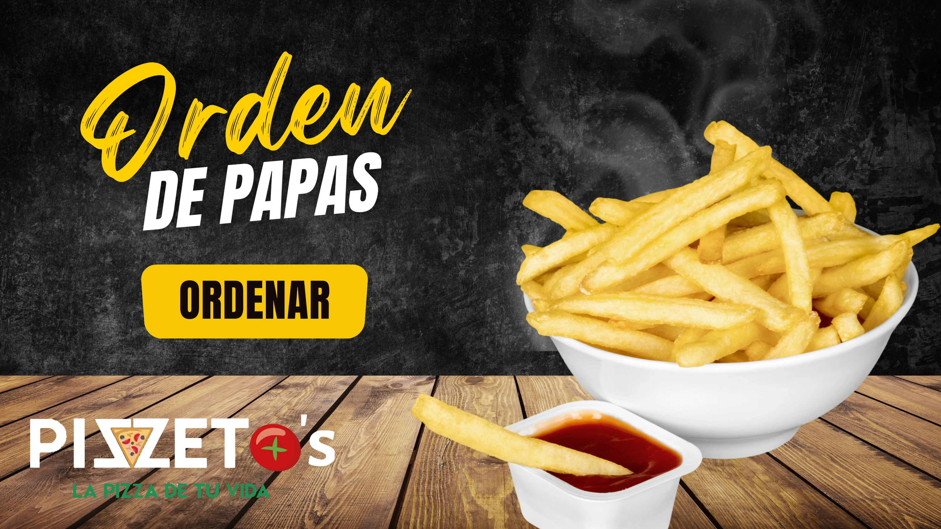 Orden de papas a la francesa
